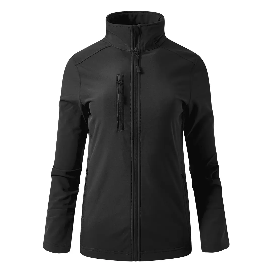 Crna Zenska softshell jakna obicna